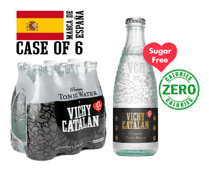 Sugar Free Diet Tonic Water x 6 Bottles Singapore Distillery