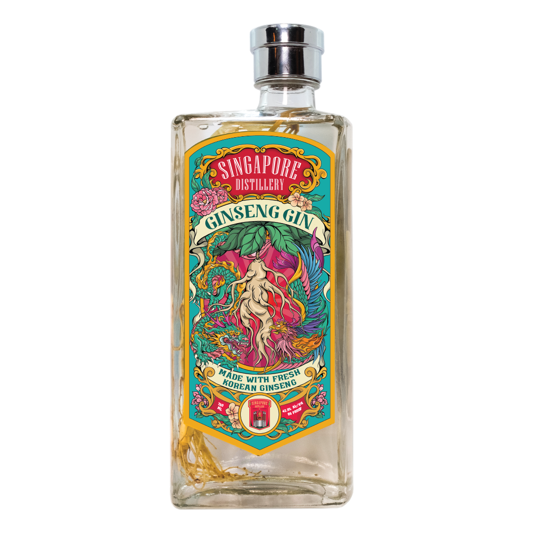 Ginseng Gin Singapore Distillery